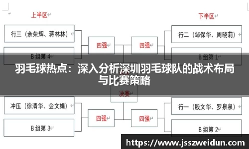 羽毛球热点：深入分析深圳羽毛球队的战术布局与比赛策略